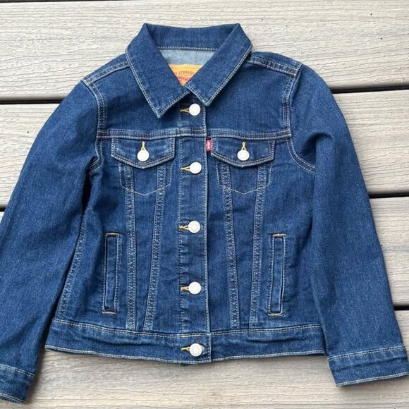 Youth Levi's Jean Jacket Size Small 6/7 - Picture 1 of 4